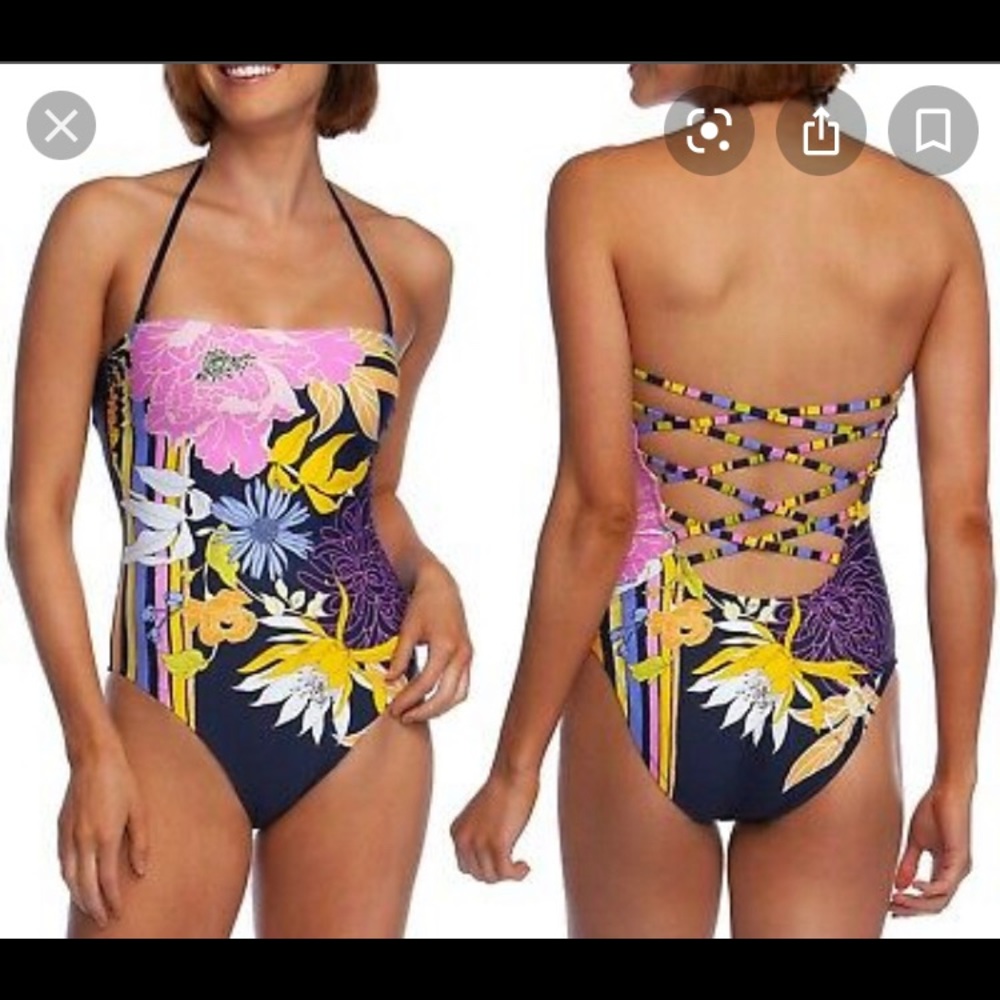 Trina Turk Women’s Bandeau One Piece